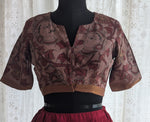 Load image into Gallery viewer, Rajamati Kalamkari Blouse
