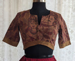 Load image into Gallery viewer, Maharani Grace Kalamkari Blouse
