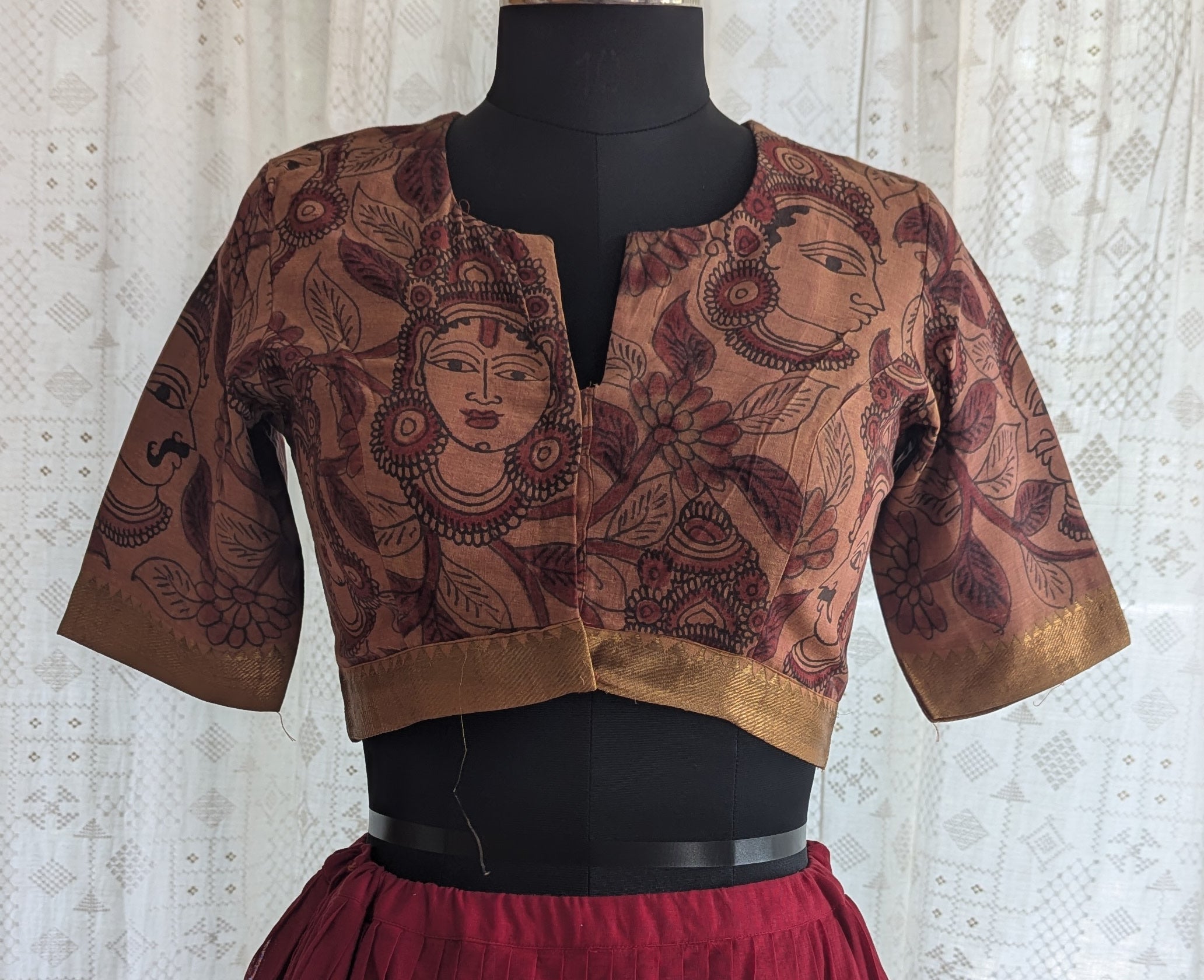 Veer Raja Kalamkari Blouse