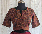 Load image into Gallery viewer, Rani Roop Kalamkari Blouse
