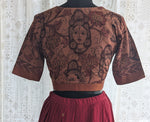 Load image into Gallery viewer, Rajmahal Kalamkari Blouse
