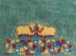 Load image into Gallery viewer, Kamdhenu Royal Blue Saree
