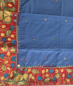 Load image into Gallery viewer, Kamdhenu Navy Blue saree

