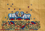 Load image into Gallery viewer, Kamdhenu Blue Saree
