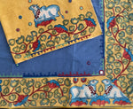 Load image into Gallery viewer, Kamdhenu Blue Saree
