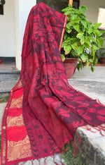 Load image into Gallery viewer, Maheshwari Silk Dupatta (DPT-SL-CR-0026)
