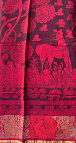 Load image into Gallery viewer, Maheshwari Silk Dupatta (DPT-SL-CR-0028)
