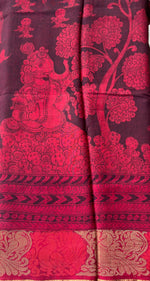 Load image into Gallery viewer, Maheshwari Silk Dupatta (DPT-SL-CR-0032)

